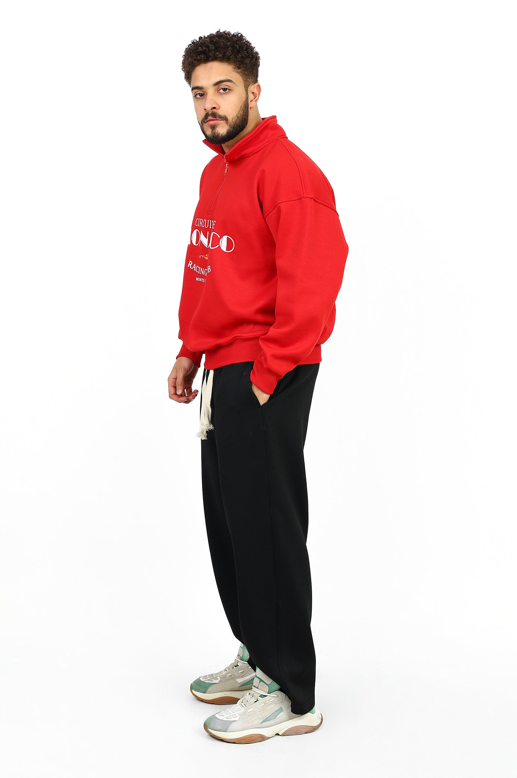 Unisex Monaco quarter zipper