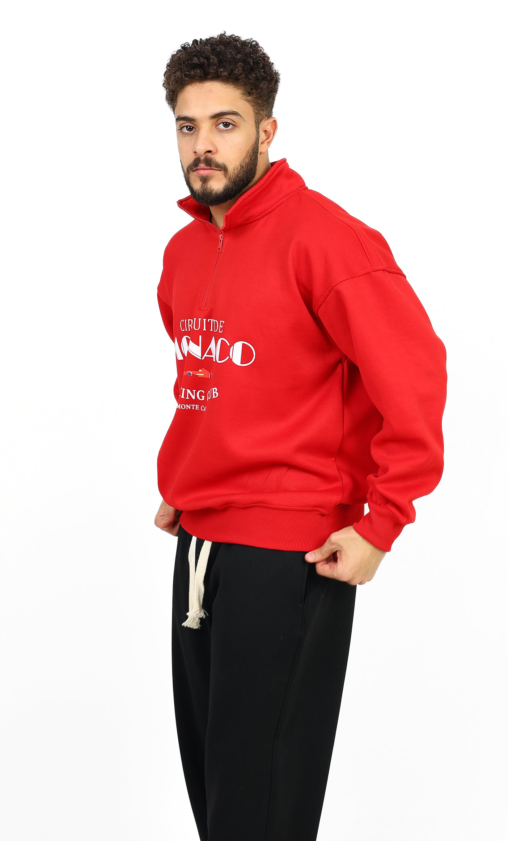 Unisex Monaco quarter zipper