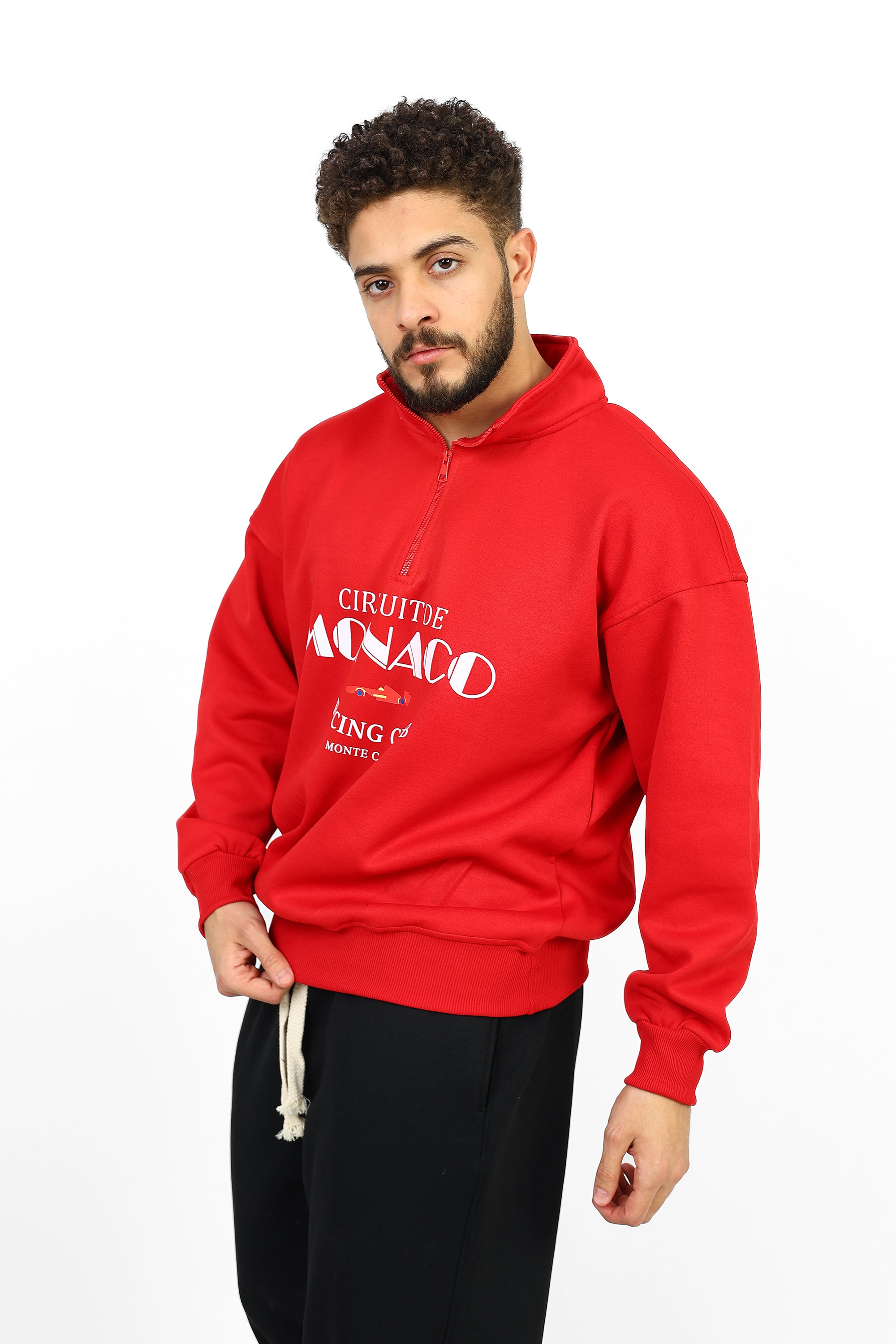 Unisex Monaco quarter zipper