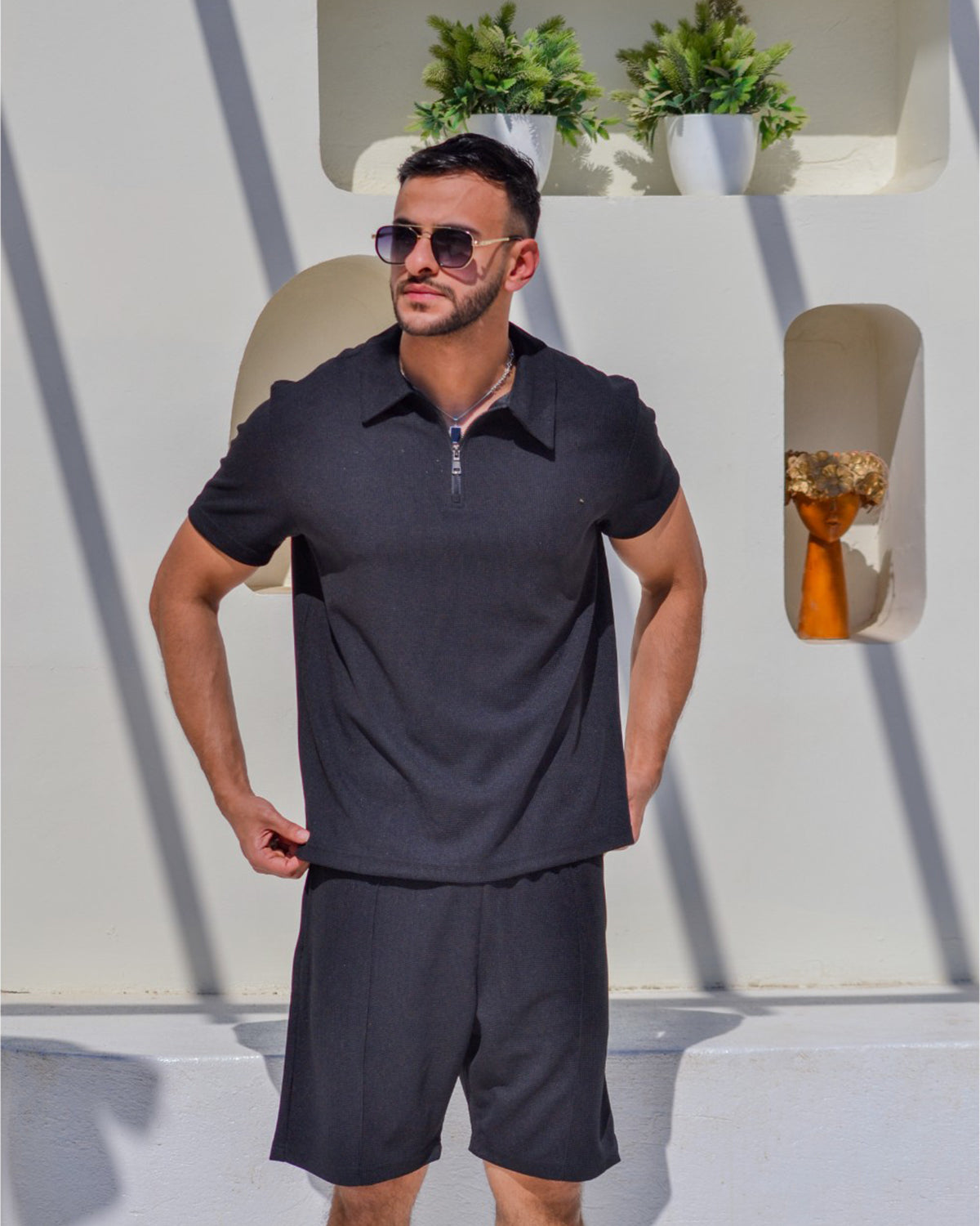 WAFEL POLO SUIT
