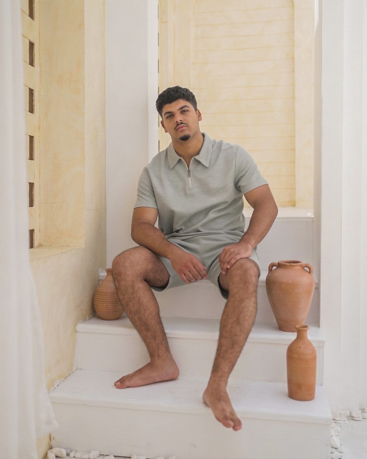 WAFEL POLO SUIT