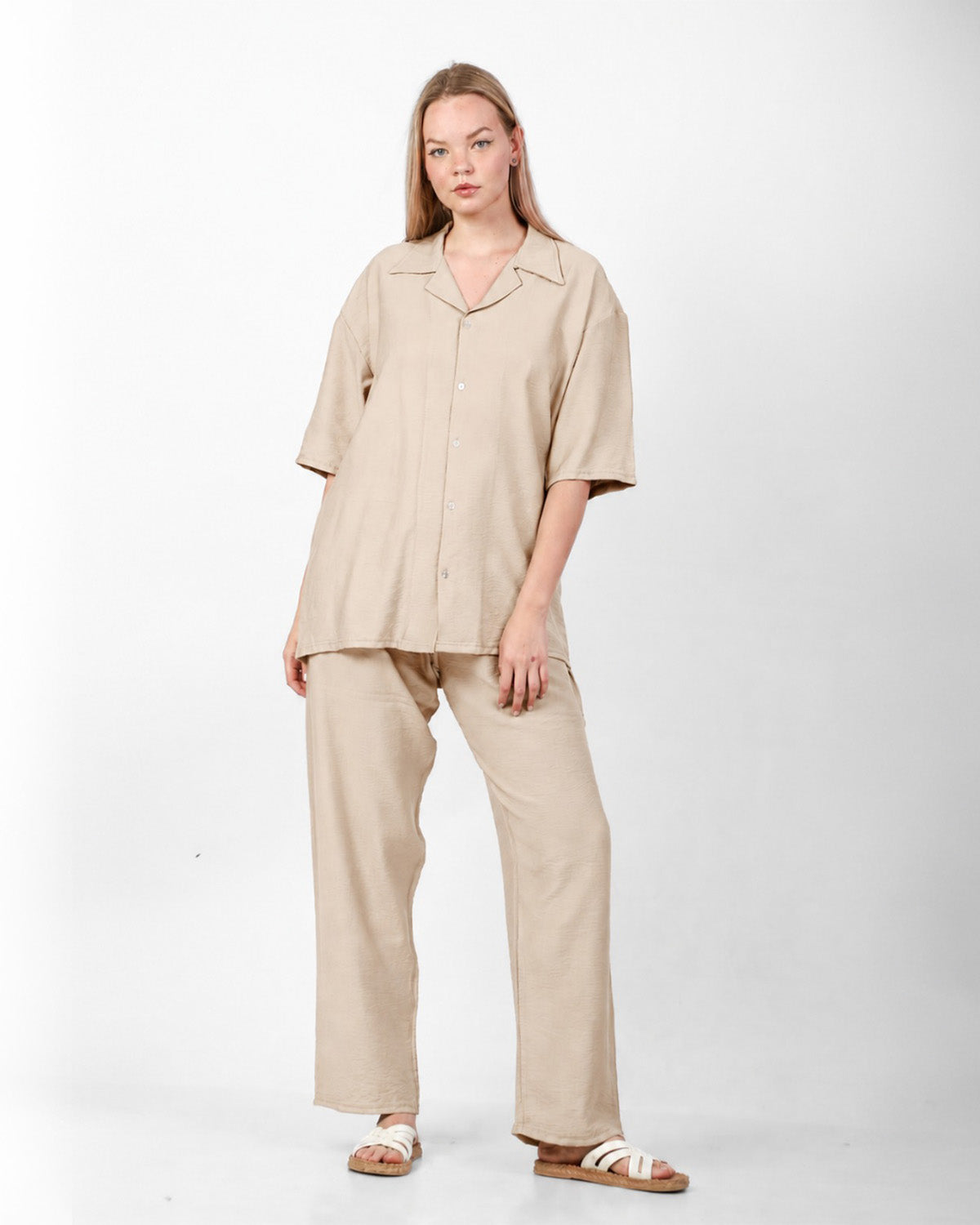 FEMALE LINEN SUIT